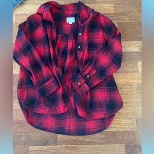 Selling American eagle flannel top in Medium